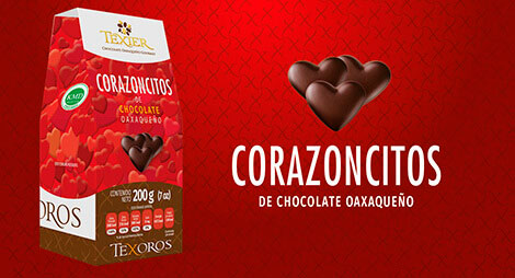 Imagen miniatura de corazoncitos de Chocolate oaxaqueño Texier