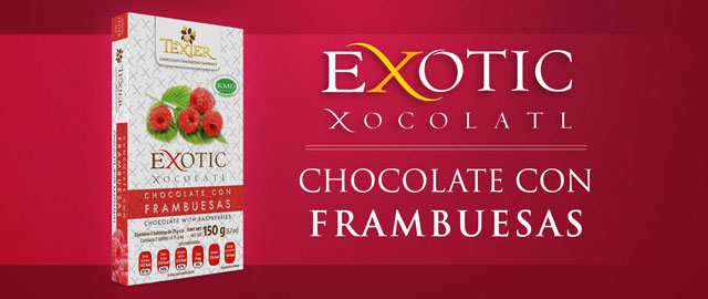 Chocolate con frambuesas Texier, enlace a producto